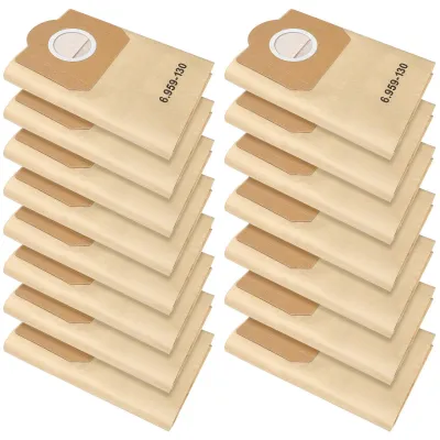 15 Papierfilterbeutel für Kärcher WD3, kompatibel mit A2201–A2604