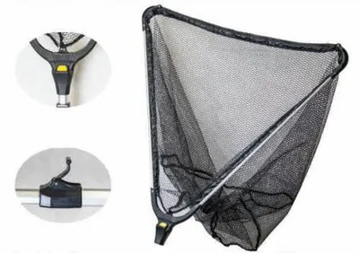 Produktbild von Mistrall Kescher Gummiert 200cm 2-teilig 60x60cm AM-6008562