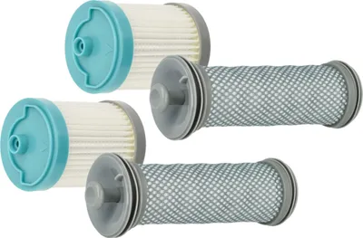 Produktbild von vhbw 4-tlg. Filter-Set kompatibel mit Grundig VCP4830, VCP3830 Staubsauger - 2x HEPA-Vormotorfilter, 2x HEPA-Motorfilter