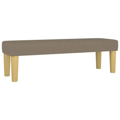 Obrázok produktu pre vidaXL Lavica Taupe 100x30x30 cm Tkanina