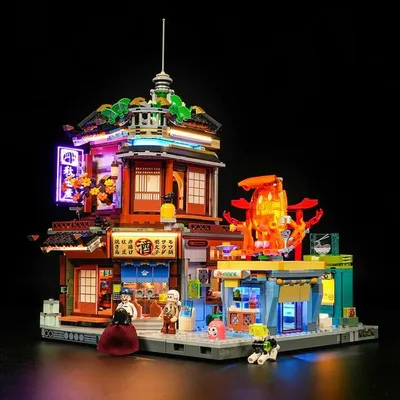 Zdjęcie produktu dla Lumibricks Cyberpunk Neoncity - Izakaya