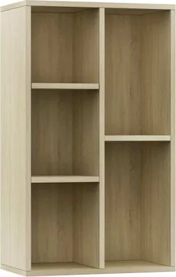 Obrázek produktu pro Knihovna/příborník dub sonoma 50 x 25 x 80 cm kompozitní dřevo