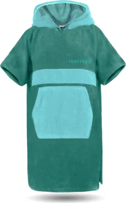 Produktbild von normani Surfer Poncho - Baumwoll Bademantel mit Kapuze