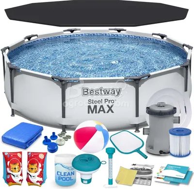 Immagine prodotto di Piscina da giardino con struttura 305 x 76 cm 17 in 1 Bestway 56408
