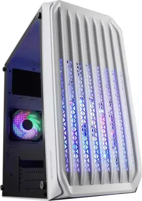Produktbild von Mars Gaming MCS2W, Mini Tower, PC, Weiß, micro ATX, Mini-ITX, Gaming, 14,5 cm