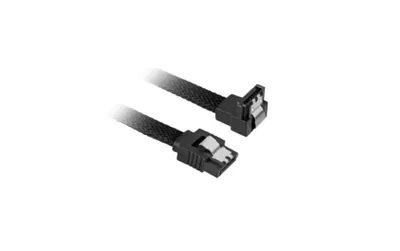 Produktbild von Sharkoon SATA 3, 0,3 m, SATA III, SATA 7-pin, SATA 7-pin, Männlich/Männlich, Schwarz
