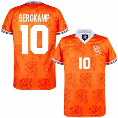 Produktbild von Holland Retro Fußballtrikot WM 1994 + Bergkamp 10 - XXL