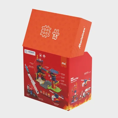 Produktbild von Marioinex Mini Waffle-Bausteine – City: Feuerwache  280 Teile