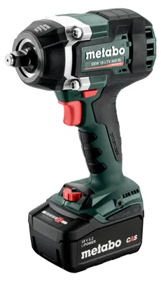 Produktbild von Metabo SSW 18 LTX 800 BL, Schlagschrauber, 1/2", 2575 RPM, 800 Nm, 1200 Nm, 3300 IPM