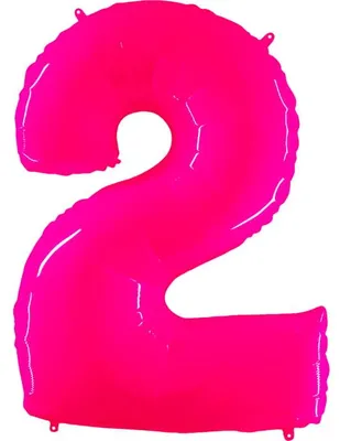 Produktbild von Balon 102Cm Fluorescencyjny Grabo Cyfra 2
