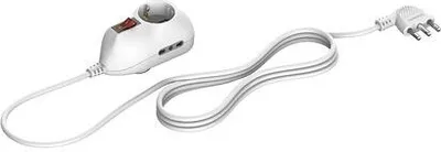 Produktbild von bticino 3693DB, Drinnen, Typ F, Typ L, Typ L, Weiß, 3 AC-Ausgänge, 250 V