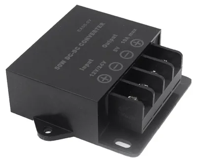 Productafbeelding van Stroomomvormer adapter 24 V 12 V naar 5 V 10 A verloopmodule