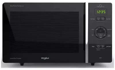 Image de Whirlpool Chef Plus MCP 345 BL Black Grill microwave Countertop 25 L 800 W