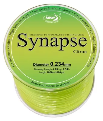 Produktbild von Katran Synapse Citron line 15,45lb - 0,309mm - 1000m