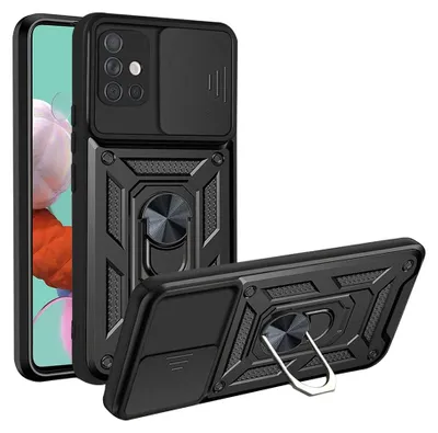 Produktbild von Techsuit CamShield Series Hülle für Samsung Galaxy A51 4G – schwarz