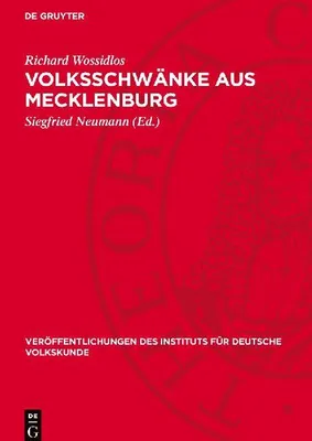 Produktbild von Volksschwänke aus Mecklenburg