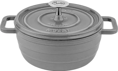 Produktbild von Sallys Gusseisentopf Medium - Smokey Grey