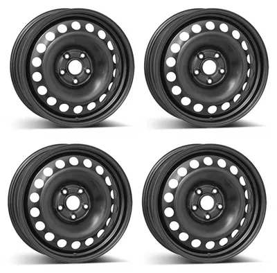Image de 4 jantes en acier Alcar 9021 6,5Jx17 ET38 5x112 pour Audi Q3
