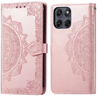 Obrázek produktu pro imoshion Mandala Bookcase pro Motorola Moto G77 – růžové zlato