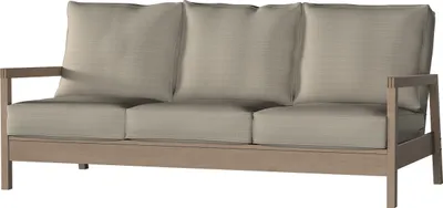 Produktbild von Dekoria Bezug für Lillberg 3-Sitzer Sofa, beige, Sofahusse, Lillberg 3-Sitzer