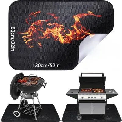 Produktbild von Grillmat Hitzebeständig - 130 x 80 cm