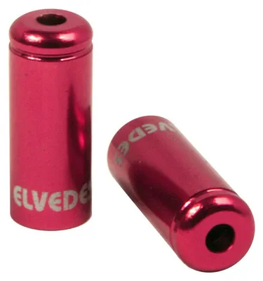Produktbild von ELVEDES Kabelhut 5mm Aluminiumrot (10st)