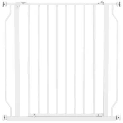 Immagine prodotto di Cancelletto di Sicurezza per Cani e Gatti Estensibile 75-85x76cm Acciaio Bianco