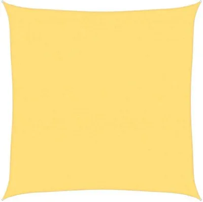 Produktbild von Schattenrollo - 4 x 4 m - Beige - HDPE - 160 g/m² - UV-Schutz 90% - Wind- und wasserfest - inkl. Befestigungstüten - Großes Quadrat