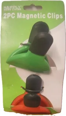 Image de 2 clips avec aimant, modèle Q151029022