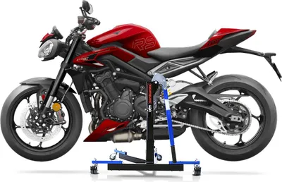 Obrázok produktu pre Pomôcka na manévrovanie vhodná pre Triumph Street Triple 765 R / RS 23-25 modrá -
