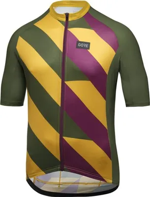 Produktbild von Jersey Gore Signal Herren kurz grün-sandgelb größe XL 100935-BHBJ-XL