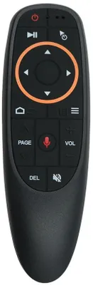 Image de Télécommande sans fil pour Smart TV -vocale - Noir - Infrarouge - 2,4 GHz - Compatible Windows, Mac OS et Android