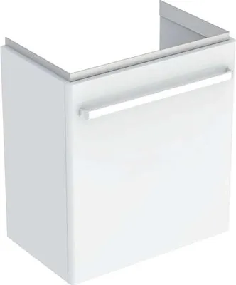 Immagine prodotto di Geberit Renova Compact meuble sous lavabo, avec une porte, 55x60,4x36,7cm, blanc, 862060000, 862060000
