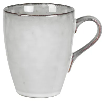 Produktbild von Broste Copenhagen Henkelbecher groß Nordic Sand 400 ml Steingut sand
