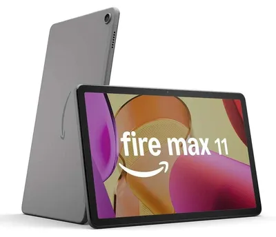 Productafbeelding van Amazon Fire, modelnummer B0CWW3RFM9, 27,9 cm (11 inch), resolutie 2000 x 1200 pixels, 64 GB opslag, 4 GB RAM, grijs