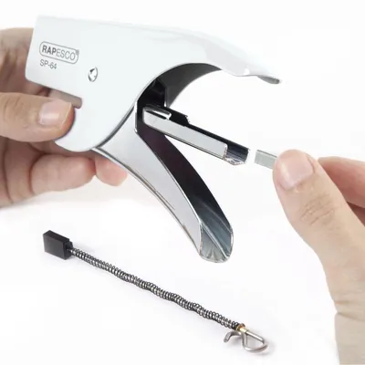 Obrázok produktu pre RAPESCO 1381 RAPESCO SP-64 zošívacie kliešte (6/4 a 21/4 mm), chróm / biela