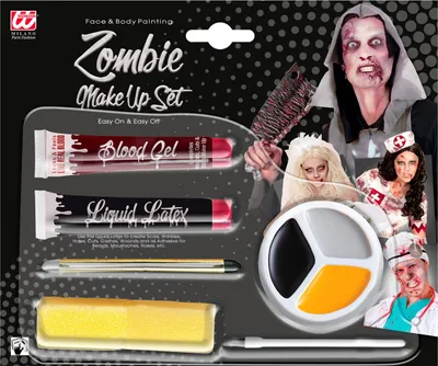 Produktbild von Zombie Make up Kit - Halloween