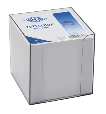 Immagine prodotto di WEDO Zettelbox gefüllt 9,5 x 9,5 cm ra
