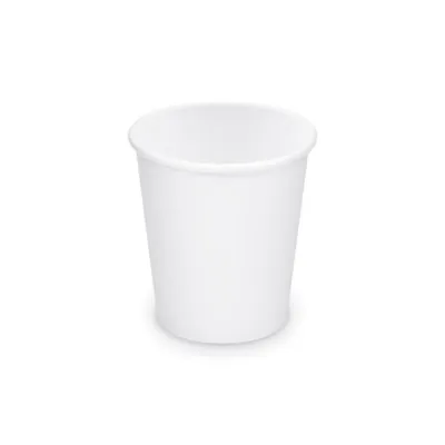 Produktbild von Pappbecher weiß 150-200 ml, S (Ø 73 mm) [50 Stück]