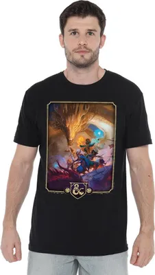 Obrázek produktu pro Dungeons & Dragons - "2024" tričko pánské/dámské uni TV21919 (L) (Černá)