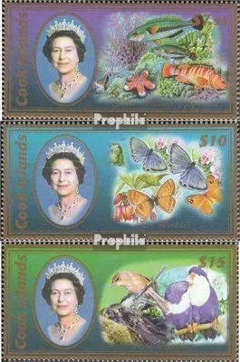 Produktbild von Briefmarken Cookinseln 2007 Mi 1603-1605 (kompl.Ausg.) postfrisch Tiere des Südpazifiks