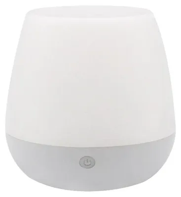 Produktbild von Alcapower Tragbare LED-Nachtlampe, dimmbar, CCT 3000K-6500K, 100lm, 1200mAh Akku, USB-C, Ø90x100mm
