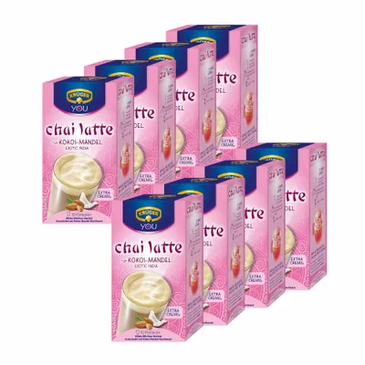 Produktbild von Krüger You Chai Latte Typ Kokos-Mandel Exotic India extra cremig | 10 Portionen