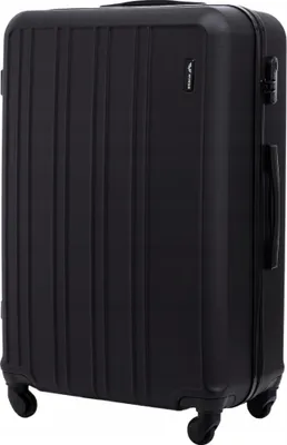 Produktbild von WINGS HARRIER XXL Trolleykoffer 97L, Schwarz, ABS mit Zahlenschloss, 4 Rollen