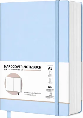 Produktbild von Notizbuch BIROYAL Notizbuch, Blau, Bullet Dotted Journal