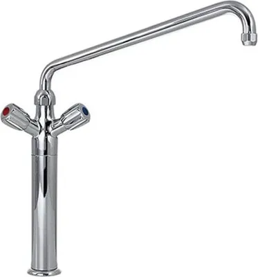 Produktbild von KBS Mischbatterie mit Schwenkhahn 1/2 Zoll Wasseranschluß Einlochmontage