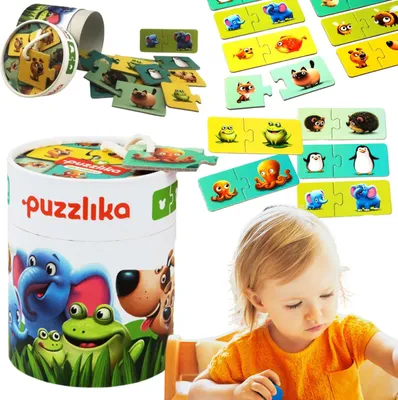 Obrázok produktu pre Puzzlika - 10 hádaniek v 1: Moja rodina 13531
