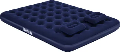 Image de Bestway® Lit à air double avec pompe à main externe 203 x 152 x 22 cm