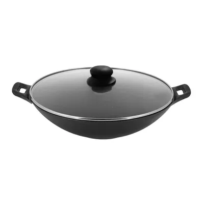 Image de Krisberg wok en fonte avec couvercle 31cm KS2561