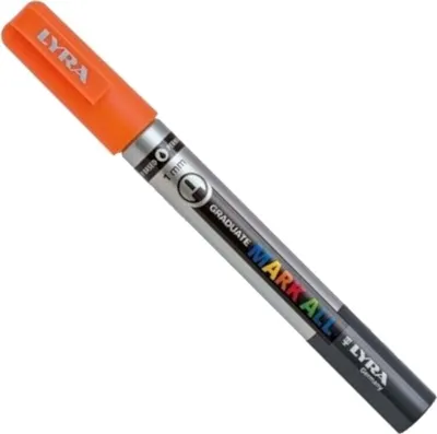 Produktbild von Lyra Graduate Mark Permanent Markierungsstift 1 mm Neon Orange 1 stk